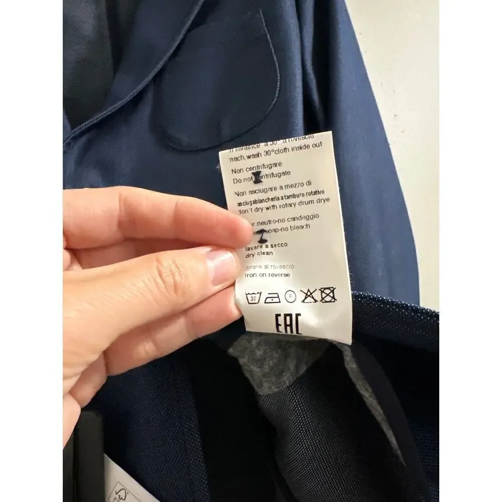 🔥FLASH‎ SALE🔥 PAOLO PECORA blue jacket Kids Boys size 12 - Picture 8 of 13